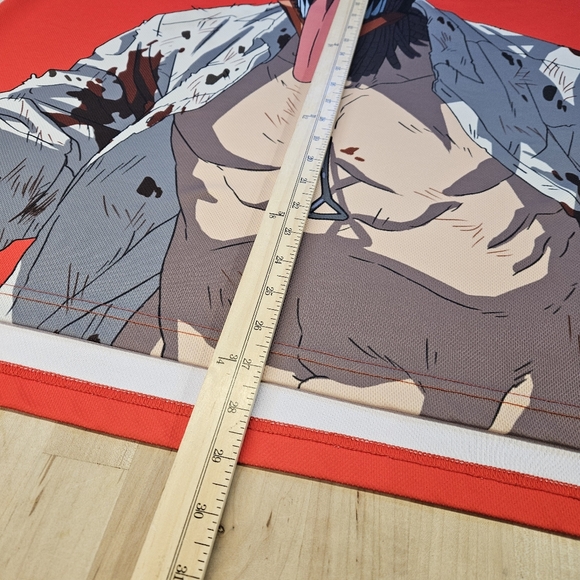 Chainsaw Man Jersey Hot Topic Size XLARGE Denji Anime 26-10 - Picture 3 of 7